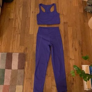 Purple Girlfriend Collective set